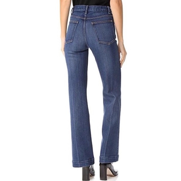 Rag & bone Justine Wide Leg Trouser Jeans - Picture 8 of 8